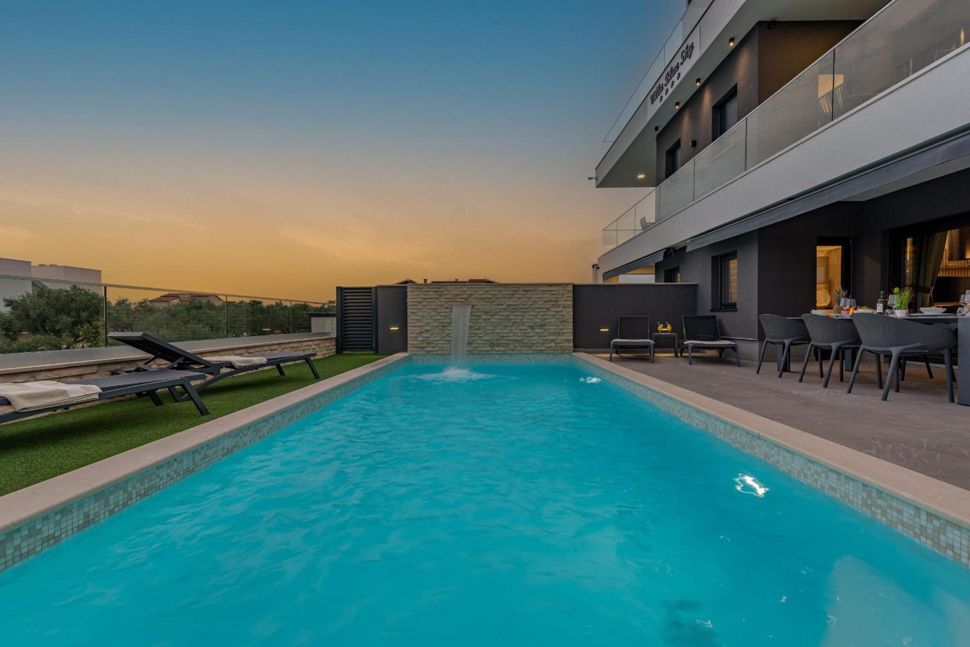 Villa Blue Sky 2 Zadarvillas Turanj Dış mekan fotoğraf