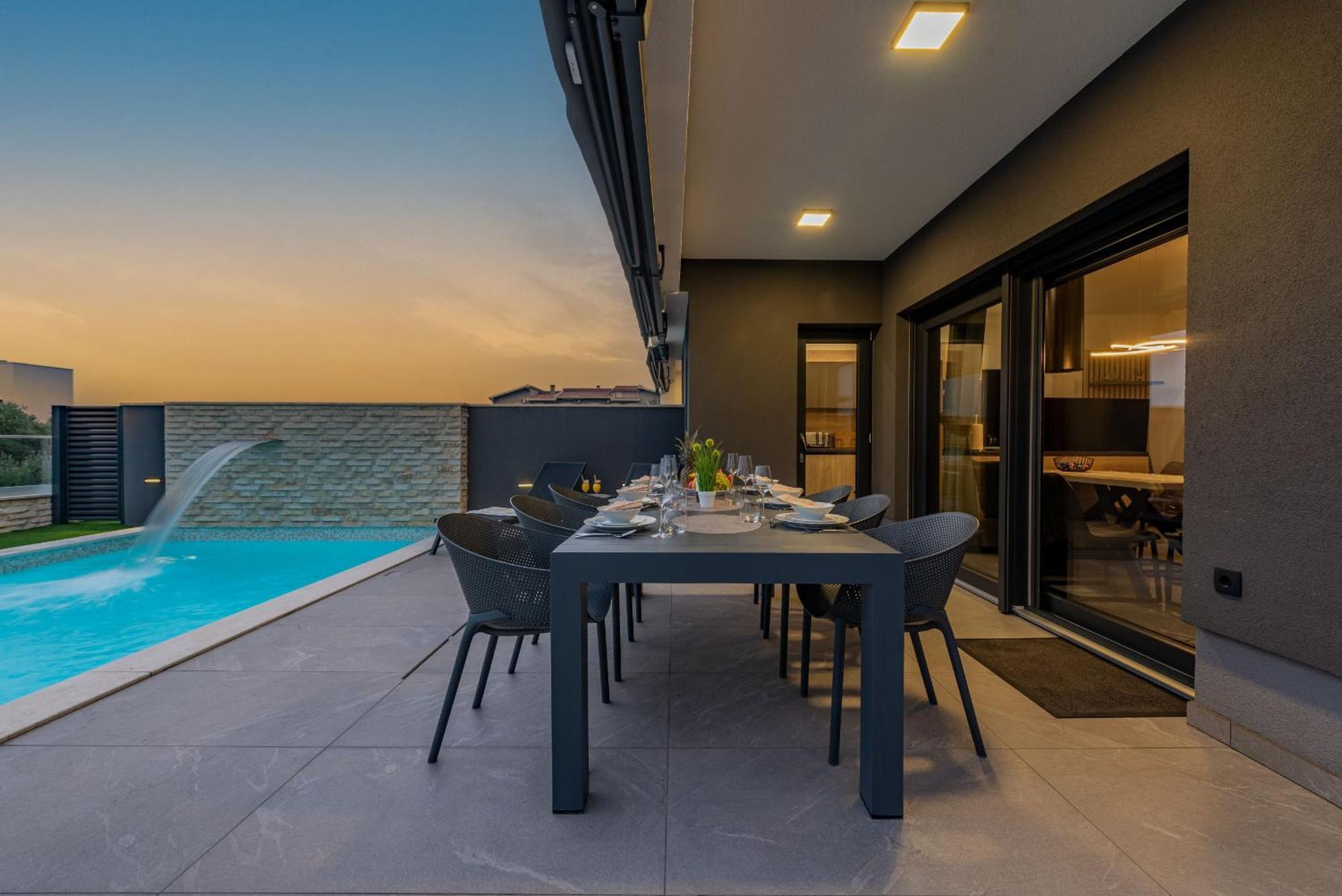 Villa Blue Sky 2 Zadarvillas Turanj Dış mekan fotoğraf