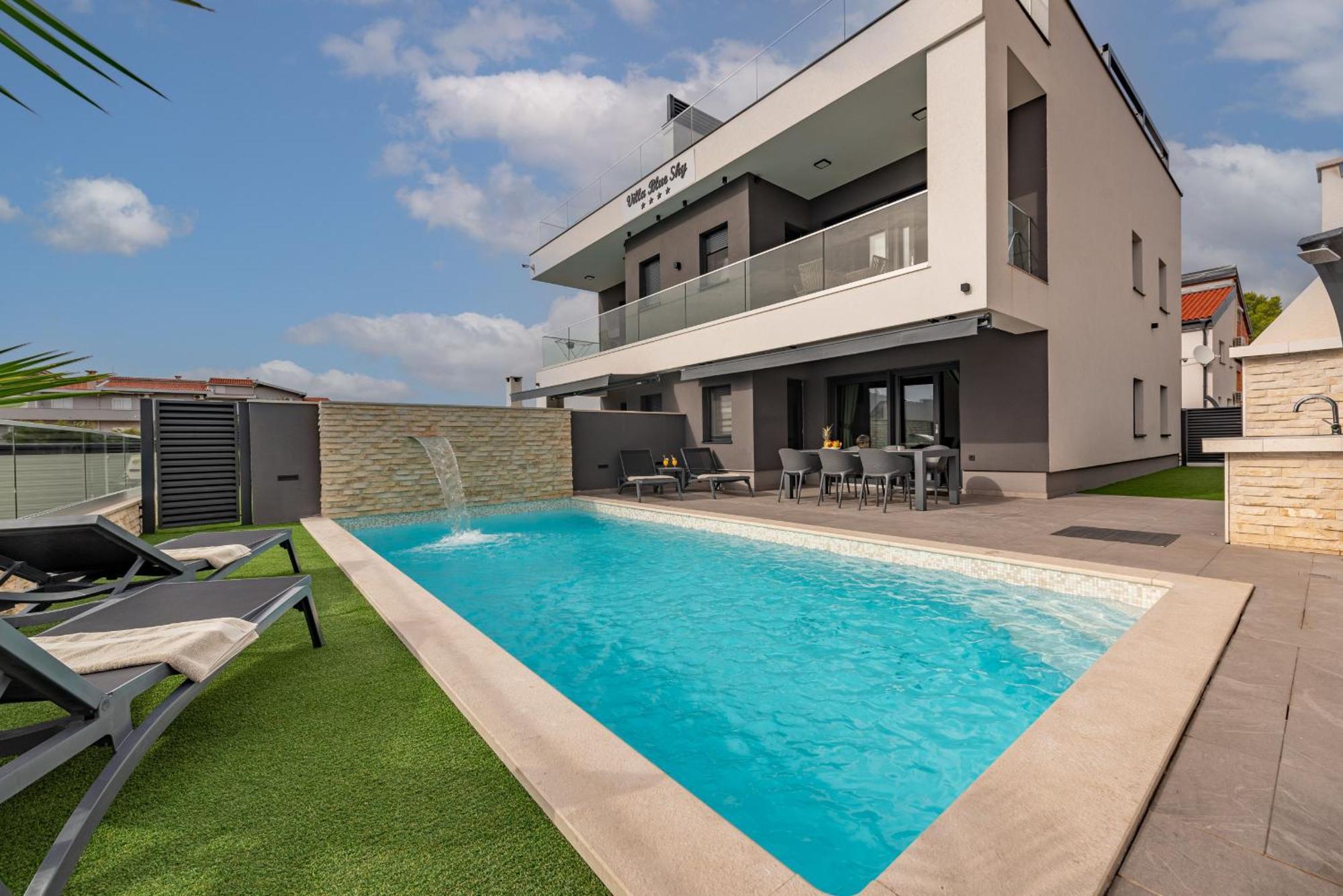 Villa Blue Sky 2 Zadarvillas Turanj Dış mekan fotoğraf